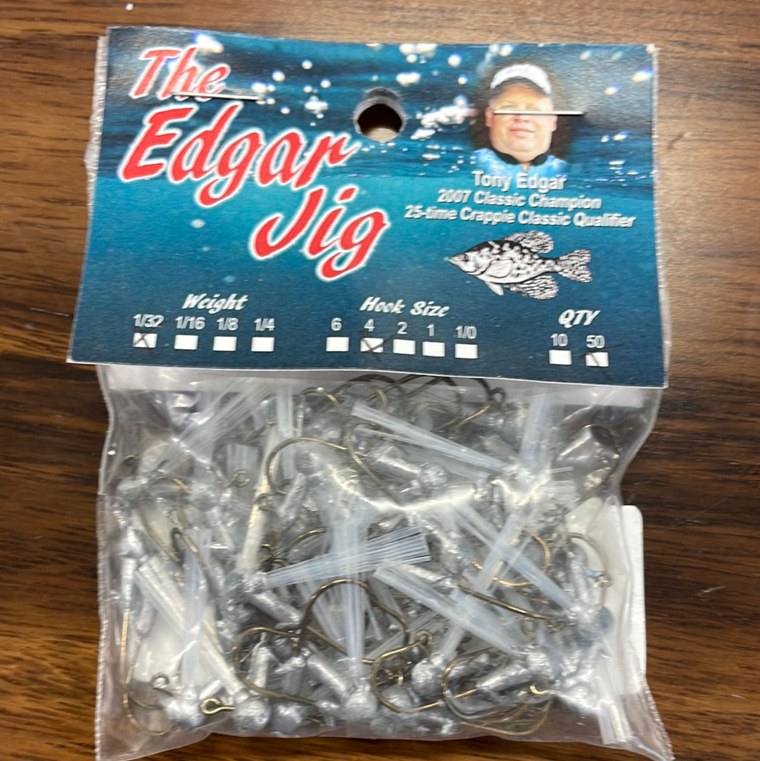 1/32 #4 weedless bronze 50 pk