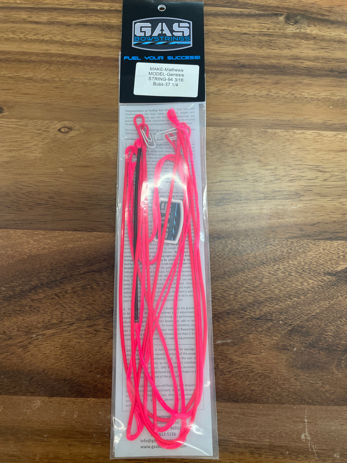 GAS Genesis Bow String Set