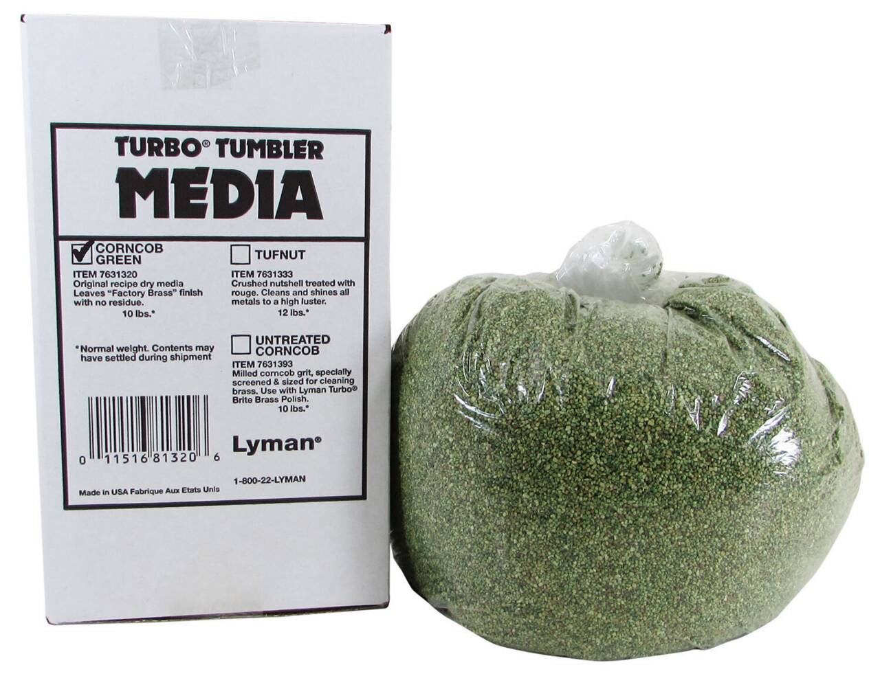 Lyman Corn Cob Media