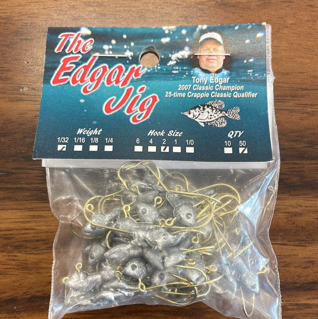 1/32 #2 gold hook minnow 50 pk