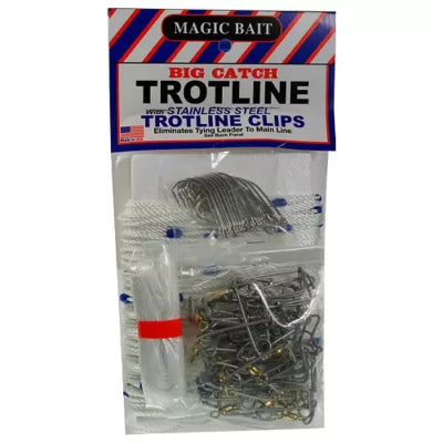 Magic bait brass spacer trotline
