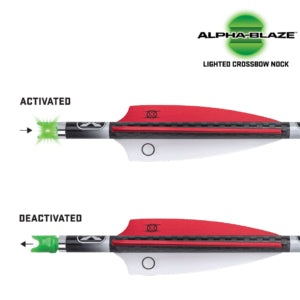 TenPoint Alpha-Blaze Nock Green