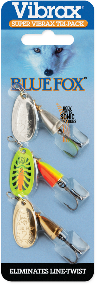 Blue Fox Vibrax Tri-Pack