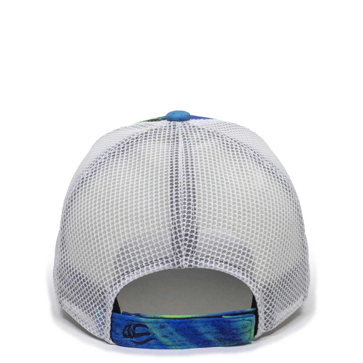 Realtree Blue Splash White Back Cap
