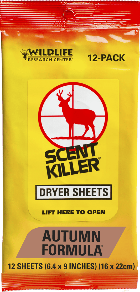 Wildlife Research Scent Killer® Autumn Formula® Dryer Sheets