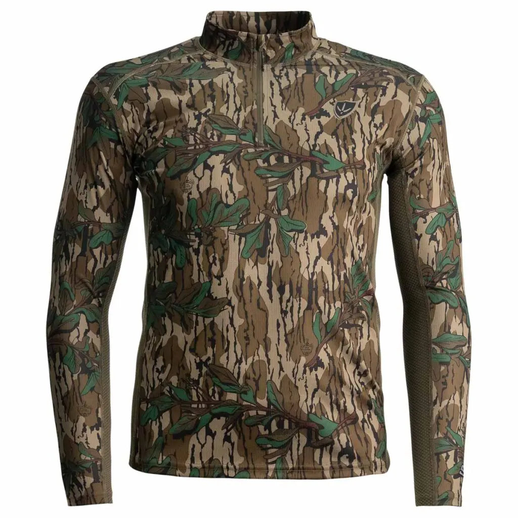 Blocker Finisher 1/4 Zip Performance Tee MO Greenleaf