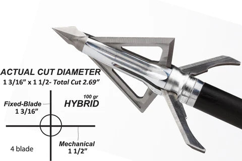 Grim Reaper Hybrid Broadheads
