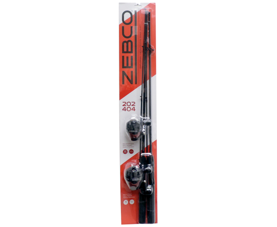 Zebco 202 & 404 Spincast Combo Bundle