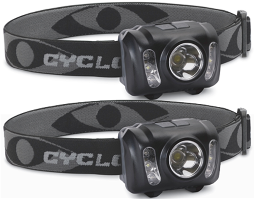 Cyclops LED Headlamps 2pk