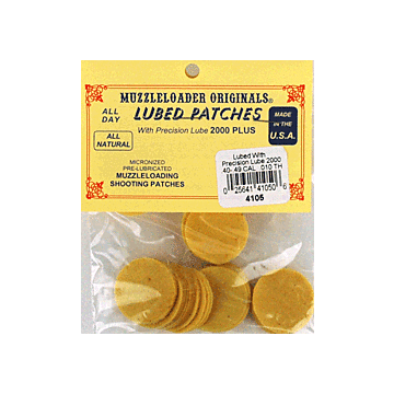 Muzzleloader Originals Lubed Patches 100pk