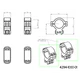 CZ 457 Dovetail 1" Scope Rings