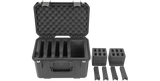 SKB iSeries Multi Hand Gun Case Custom Foam 4 Gun Black