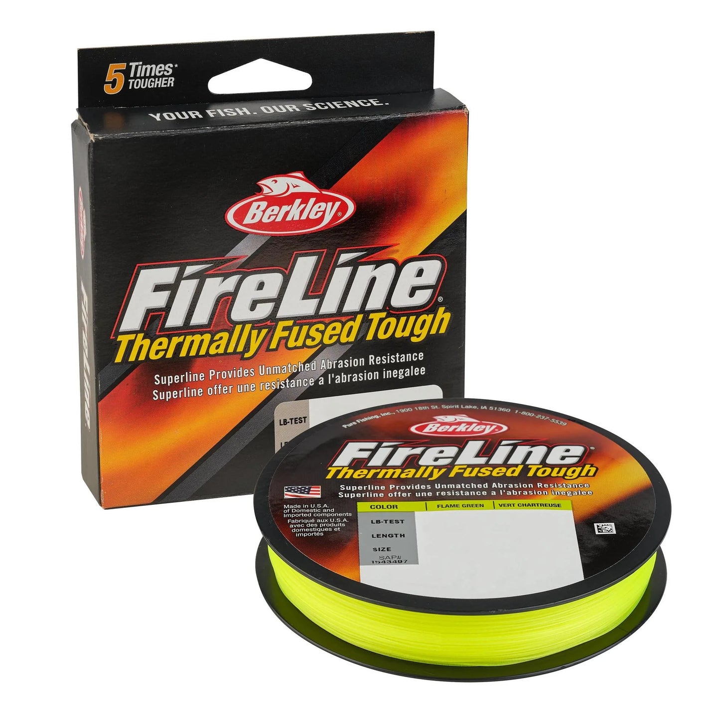 Berkley Thermally Fused Fireline