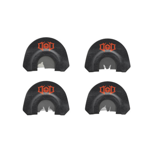 Drury Outdoors Signature Tongue Series Mouth Calls 4-Pack