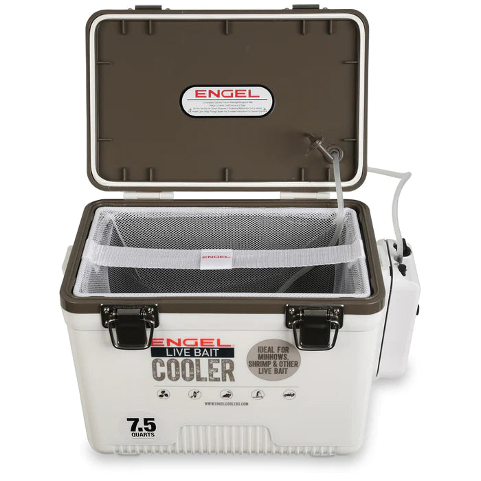 Original 7.5 Quart Live Bait Drybox/Cooler