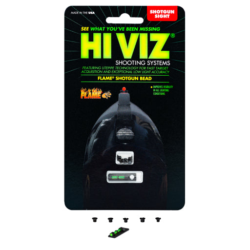 HI VIZ Shooting Systems Flame Shotgun Bead
