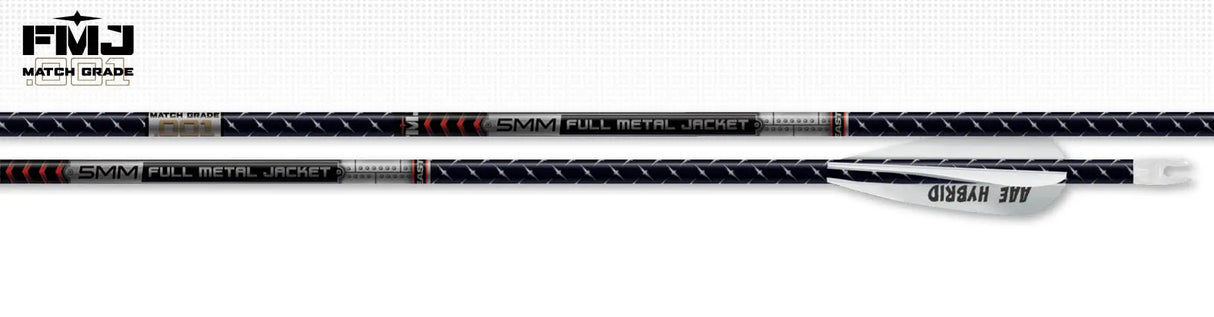 Easton FMJ 5MM 400 6pk Hybrid Vanes