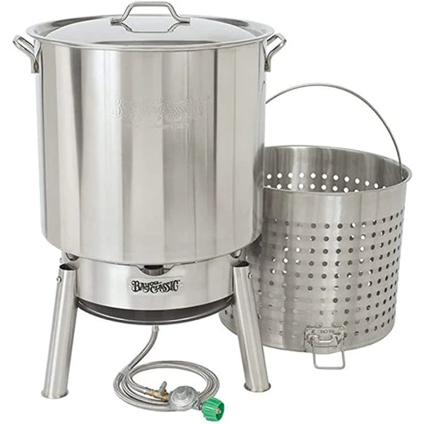 Bayou Classic 82 Quart Stainless Boil Kit