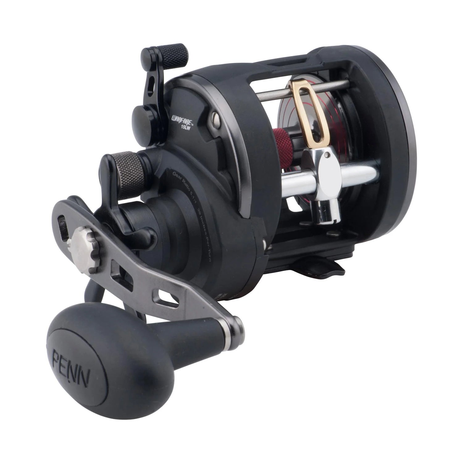 Penn Warfare™II Star Drag Level Wind Conventional Reel