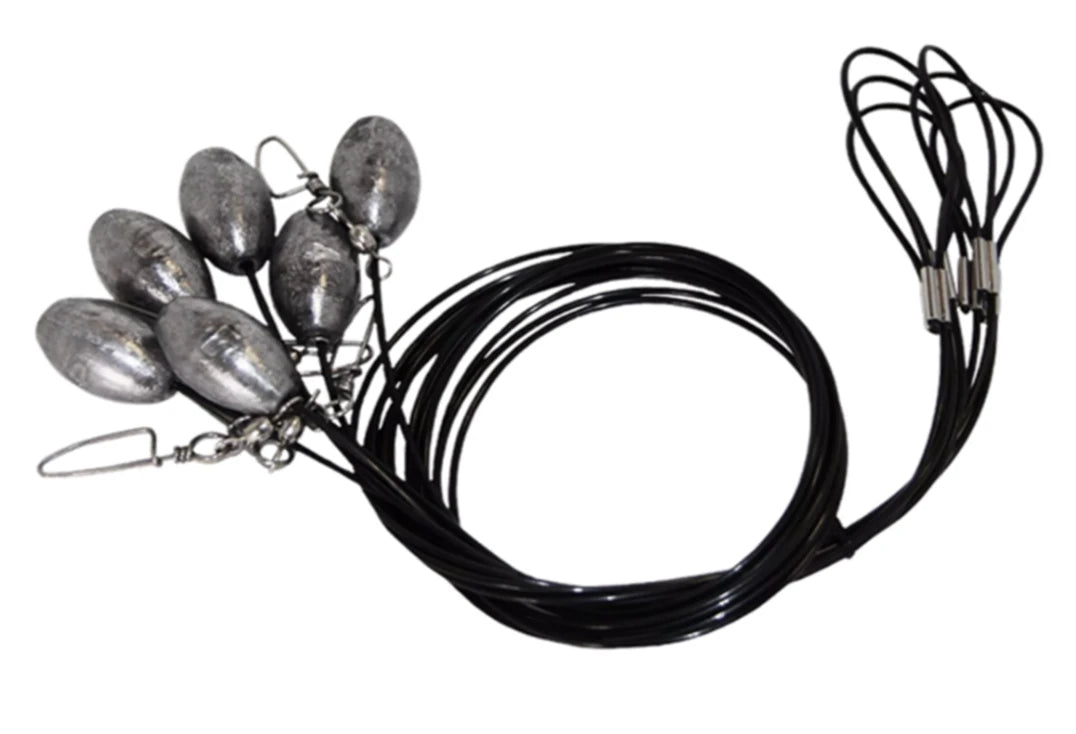 Zink TEXAS RIG / 36" / 4 OZ / 6 PACK