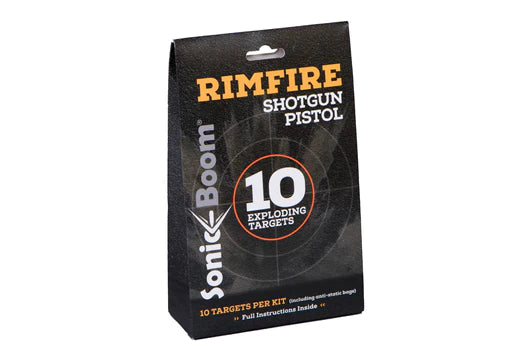 Sonic Boom Rimfire Targets