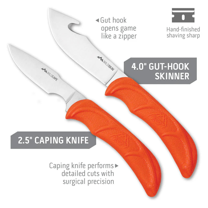 Outdoor Edge Wild Pak 8-Pc Game Processing Kit