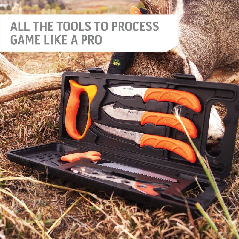 Outdoor Edge Wild Pak 8-Pc Game Processing Kit