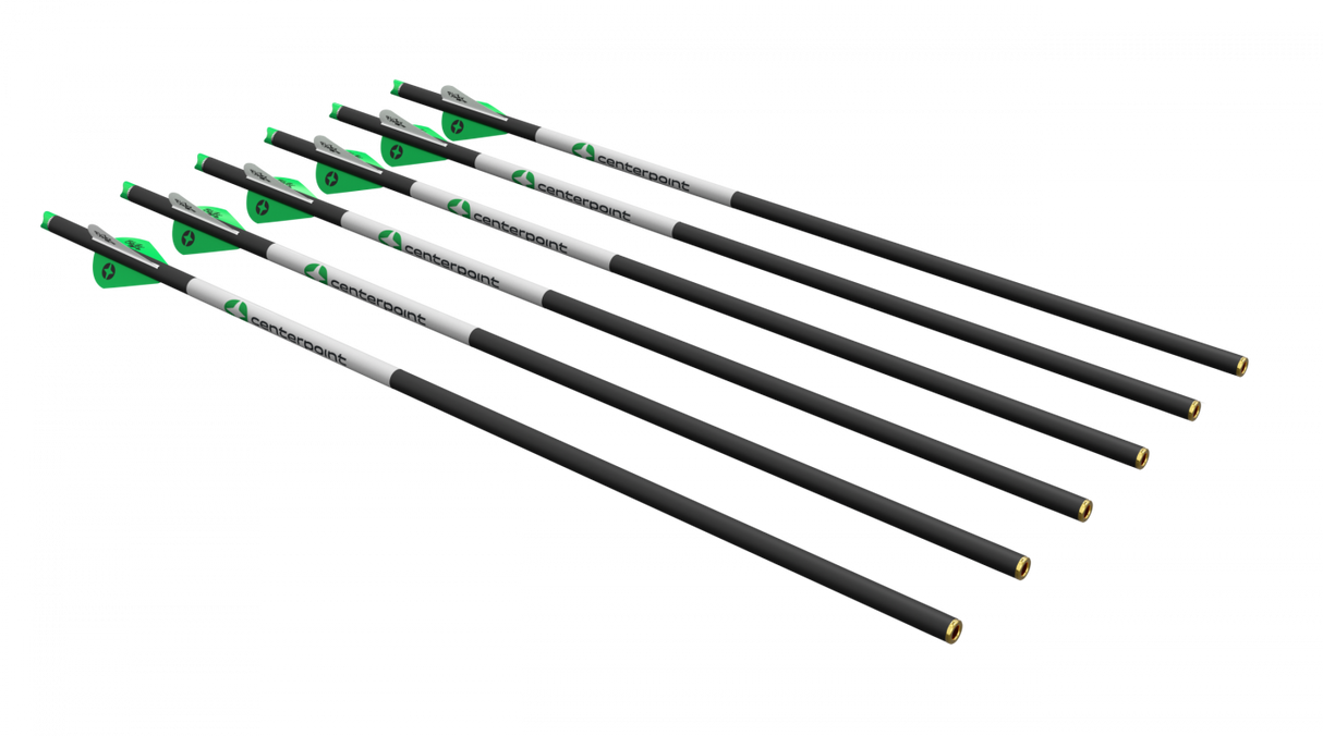 Center Point 20" Crossbow Bolts 6 pk