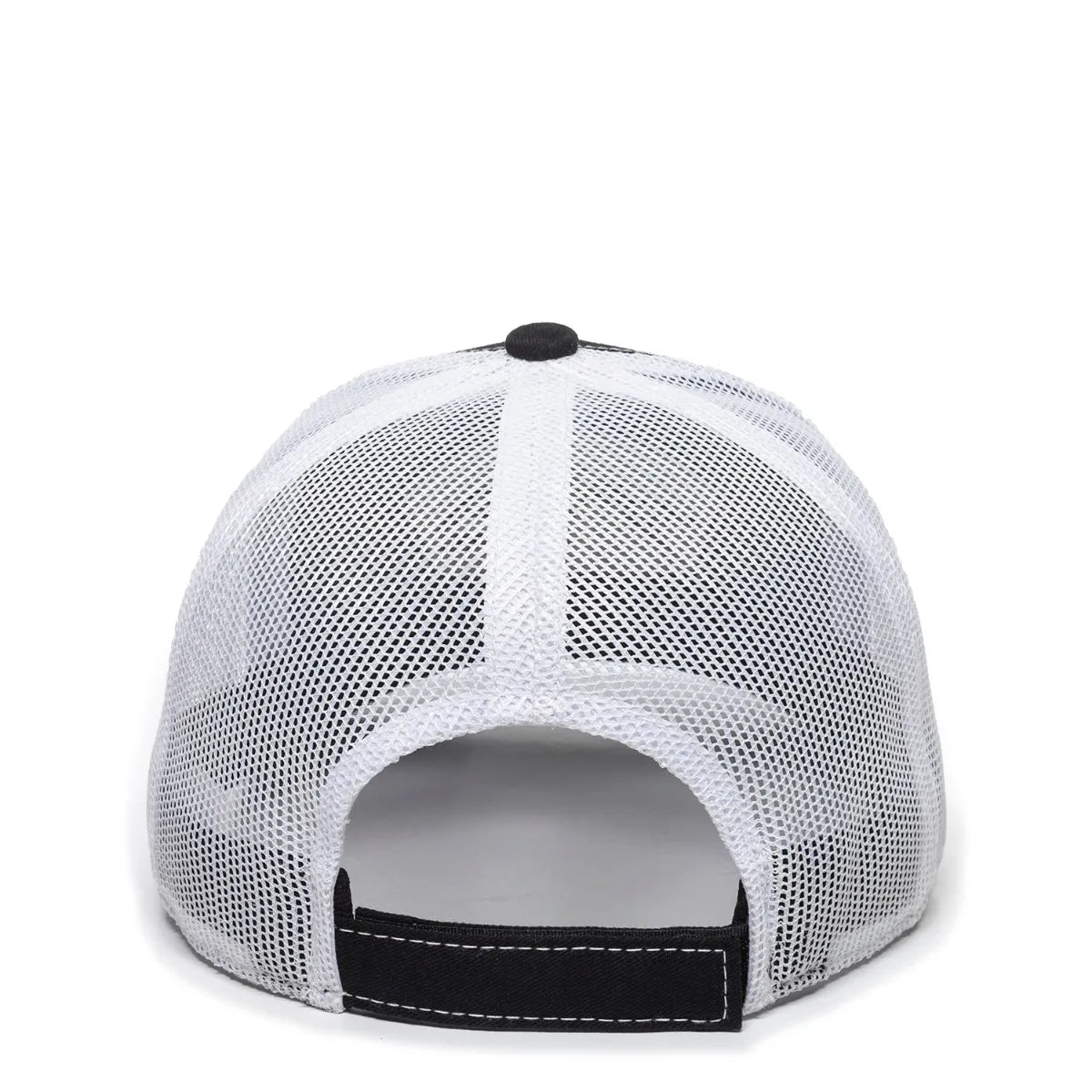 Bone Fishing Hat Black/White