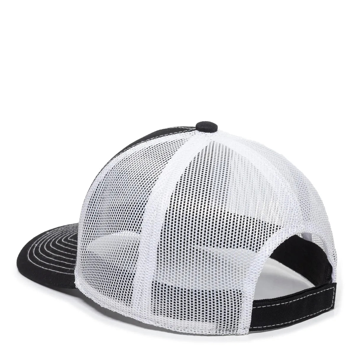 Bone Fishing Hat Black/White