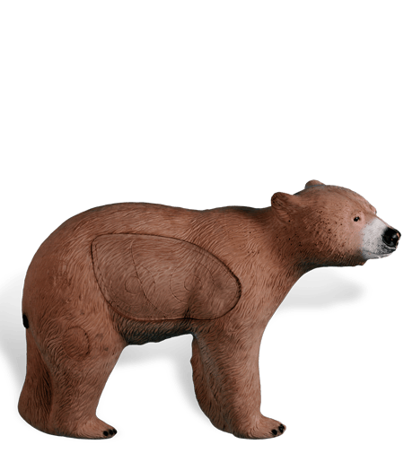NASP Cinnamon Bear 3D Target Blemished