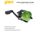 Crappie Thunder 4'6" 2 PC Spincast Combo