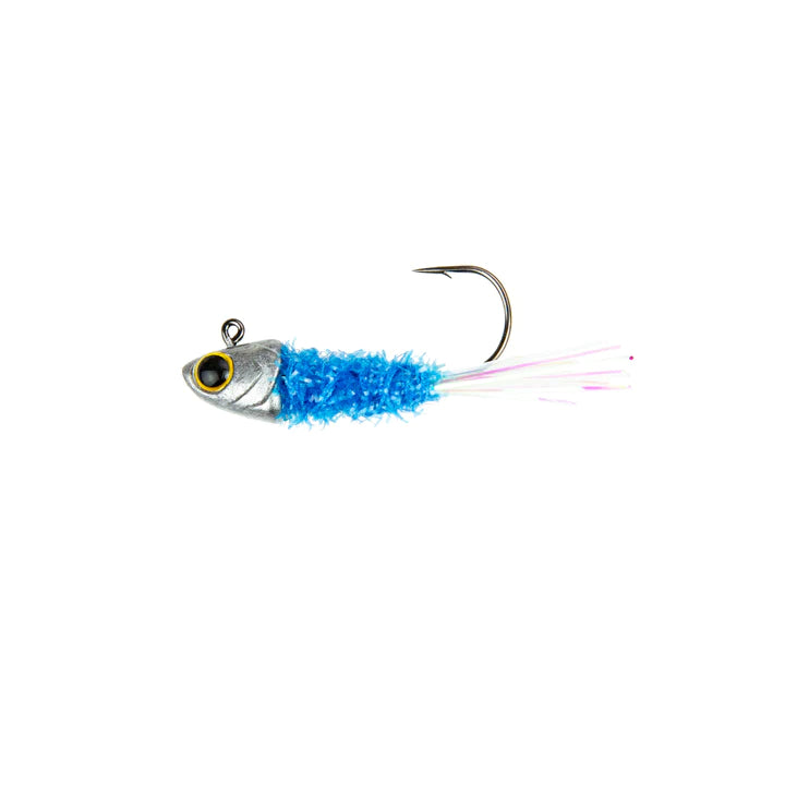 6th Sense Spangle Tinsel Jig 132 Royal Minnow