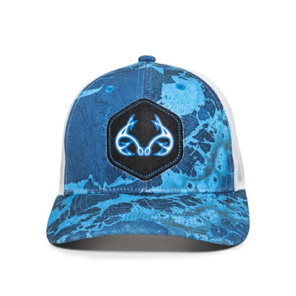 Realtree Fishing Mesh Hat Blue