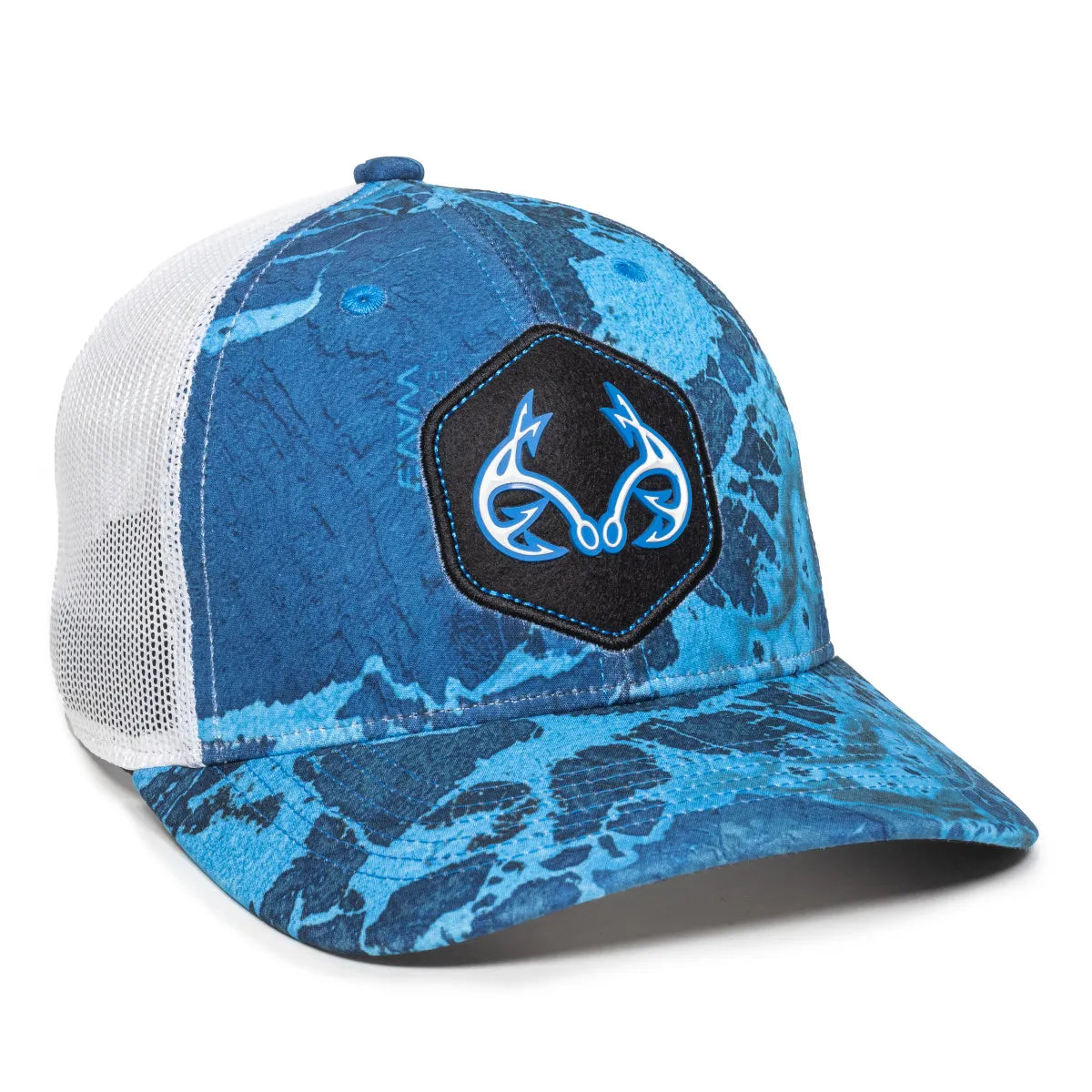 Realtree Fishing Mesh Hat Blue