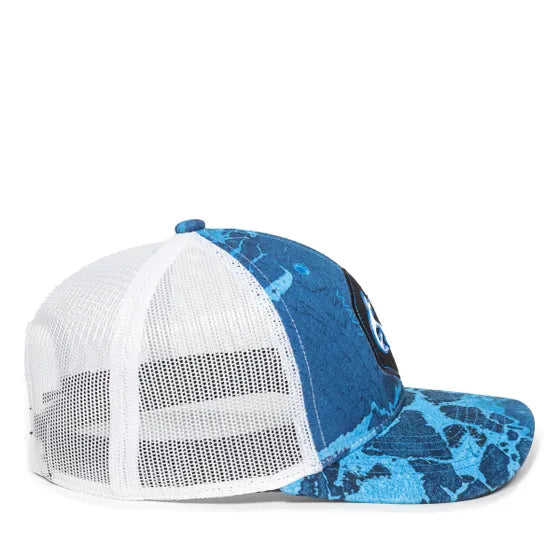 Realtree Fishing Mesh Hat Blue