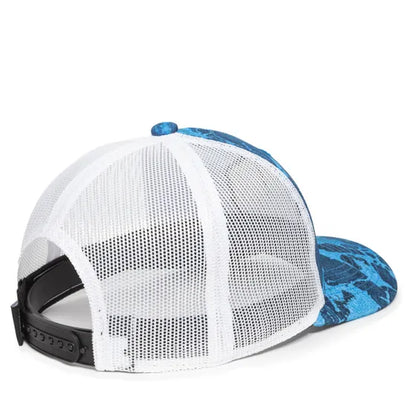 Realtree Fishing Mesh Hat Blue