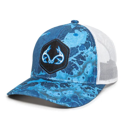 Realtree Fishing Mesh Hat Blue