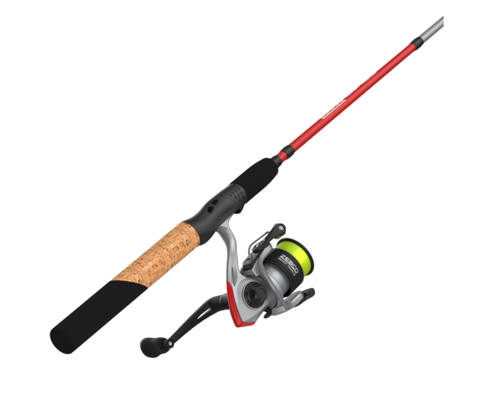 Ready Tackle Crappie 6'6" 2pc Ultra Light Spinning Combo with Mr. Crappie Tackle