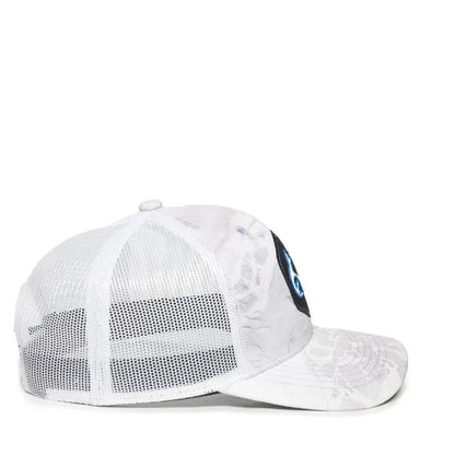 Realtree Fishing Mesh Hat White Camo