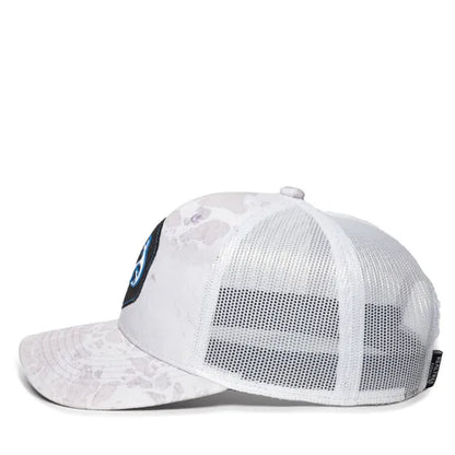 Realtree Fishing Mesh Hat White Camo