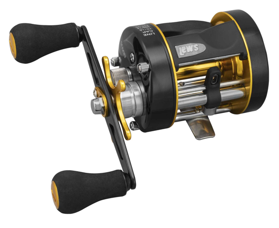 Lews Speed Cast Round Baitcast Reel
